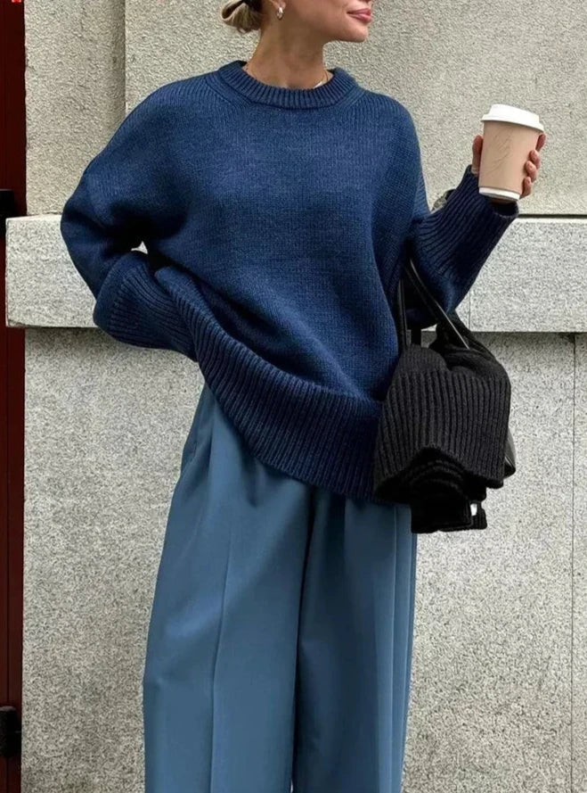 Emma Knit Sweater Gray 7