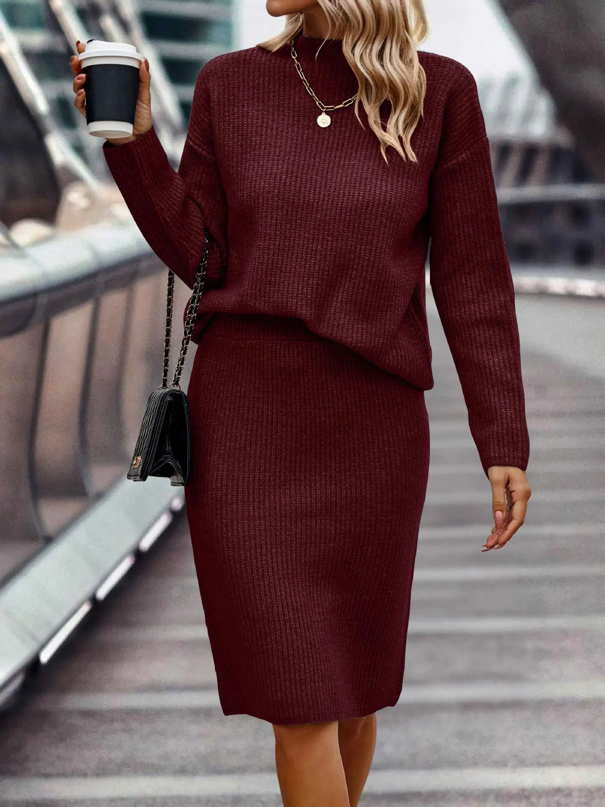 Rosalie Knit Co-ord Set R&B 4