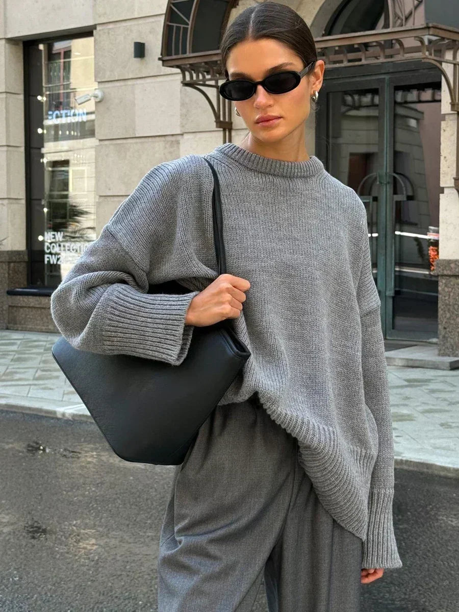Emma Knit Sweater Caramel 4