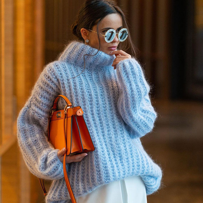 Ella Knit Sweater White 2
