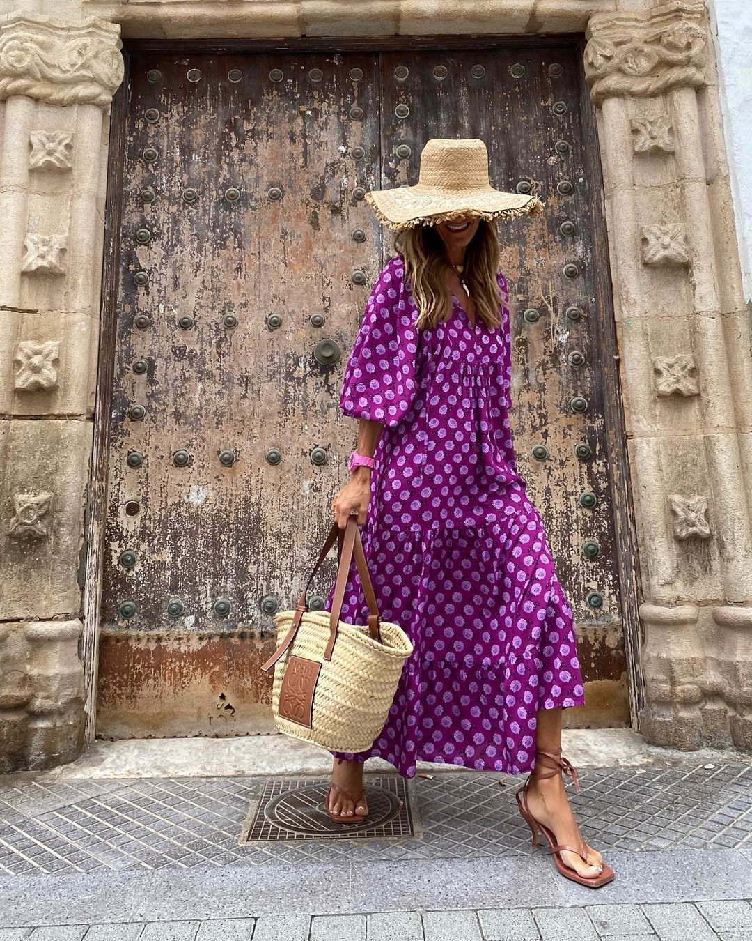 Bohemia Linen Midi Dress Multi 7