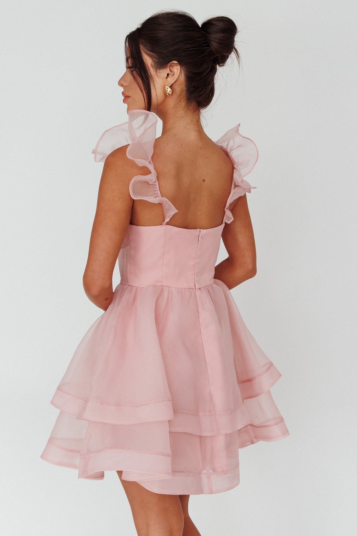 Sunshine Ruffle Strap Mini Dress 5