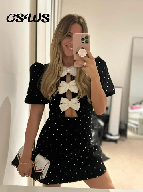 Valentina Bandage Mini Dress Photo Color 1
