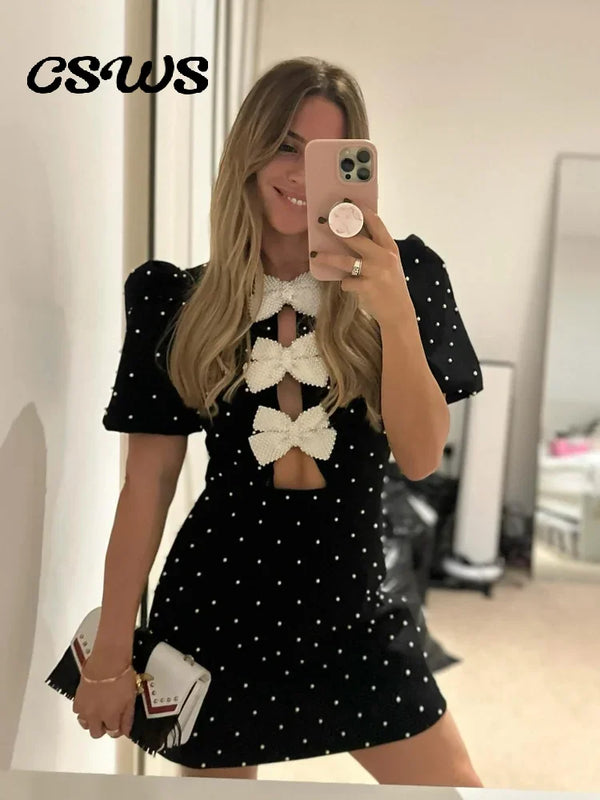 Valentina Bandage Mini Dress