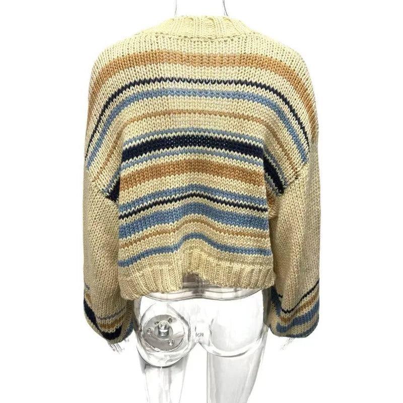 Iris Knit Cardigan Apricot 3