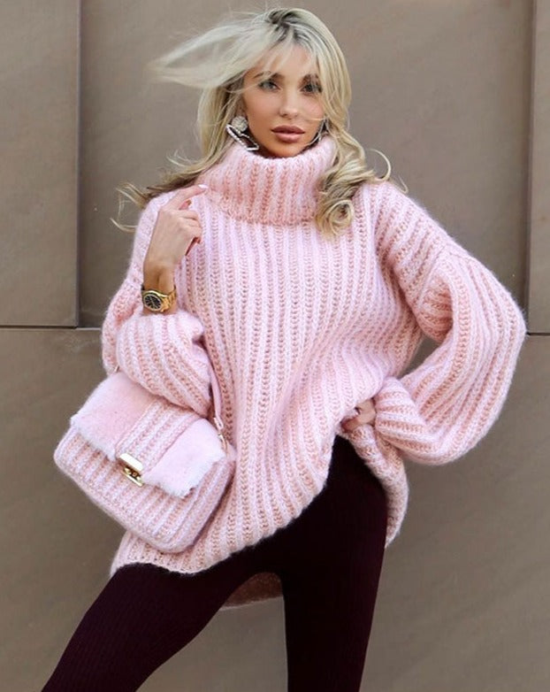 Ella Knit Sweater White 1