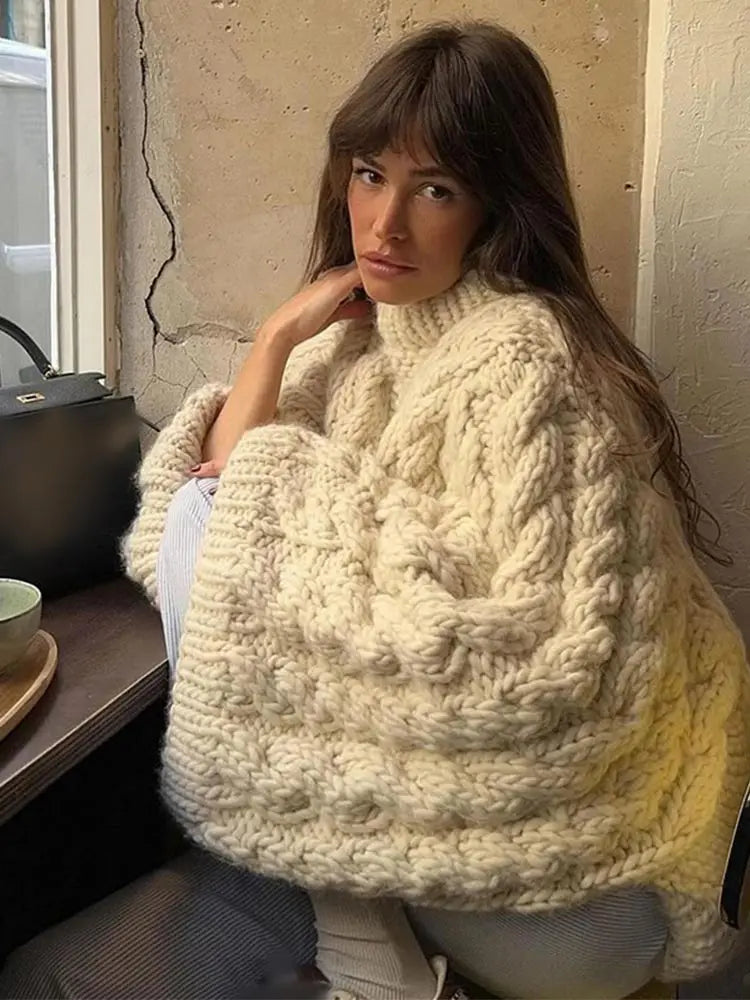 Angelica Knit Sweater White 3