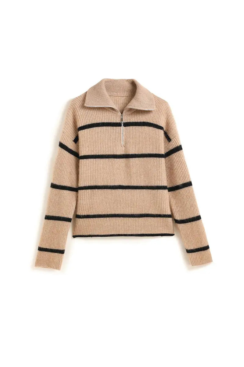 Margot Cashmere Turtleneck Sweater Black 8