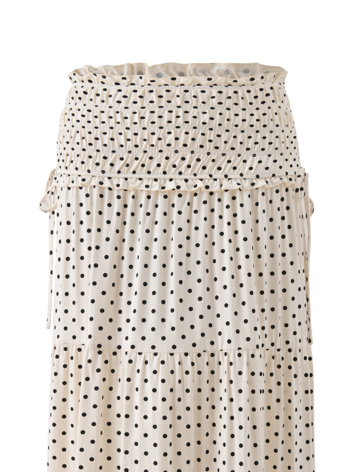Denali Maxi Skirt in Brown Dot CREAM DOT 10