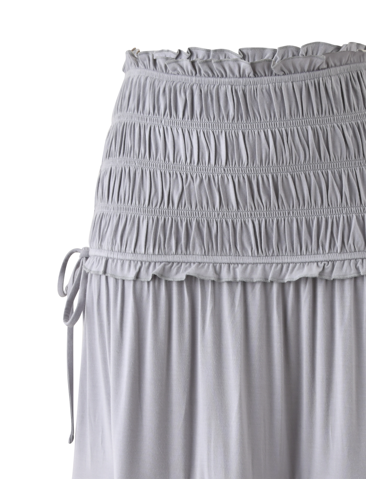 Denali Maxi Skirt in Brown Dot DOVE GREY 9