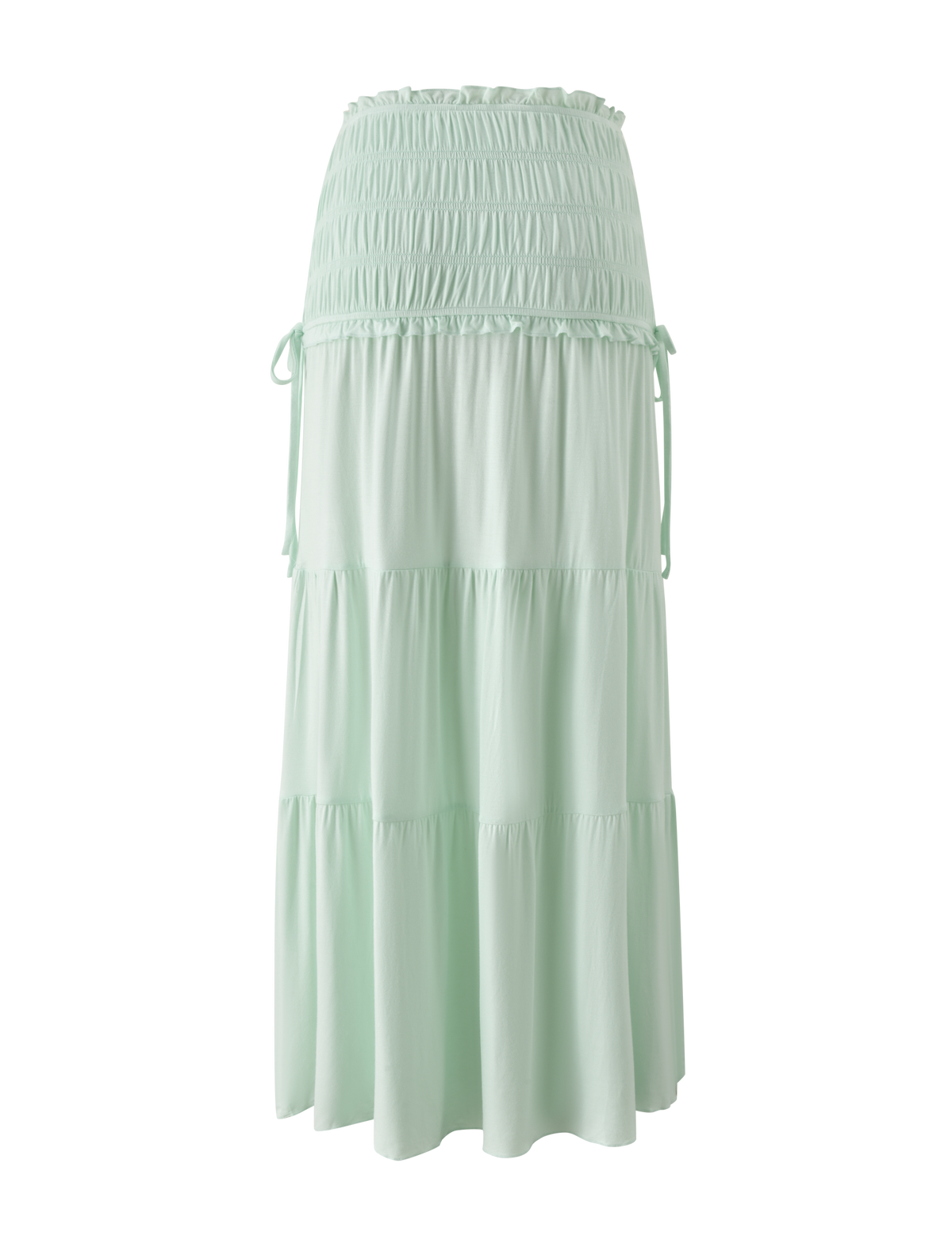 Denali Maxi Skirt in Brown Dot SOFT MINT 7