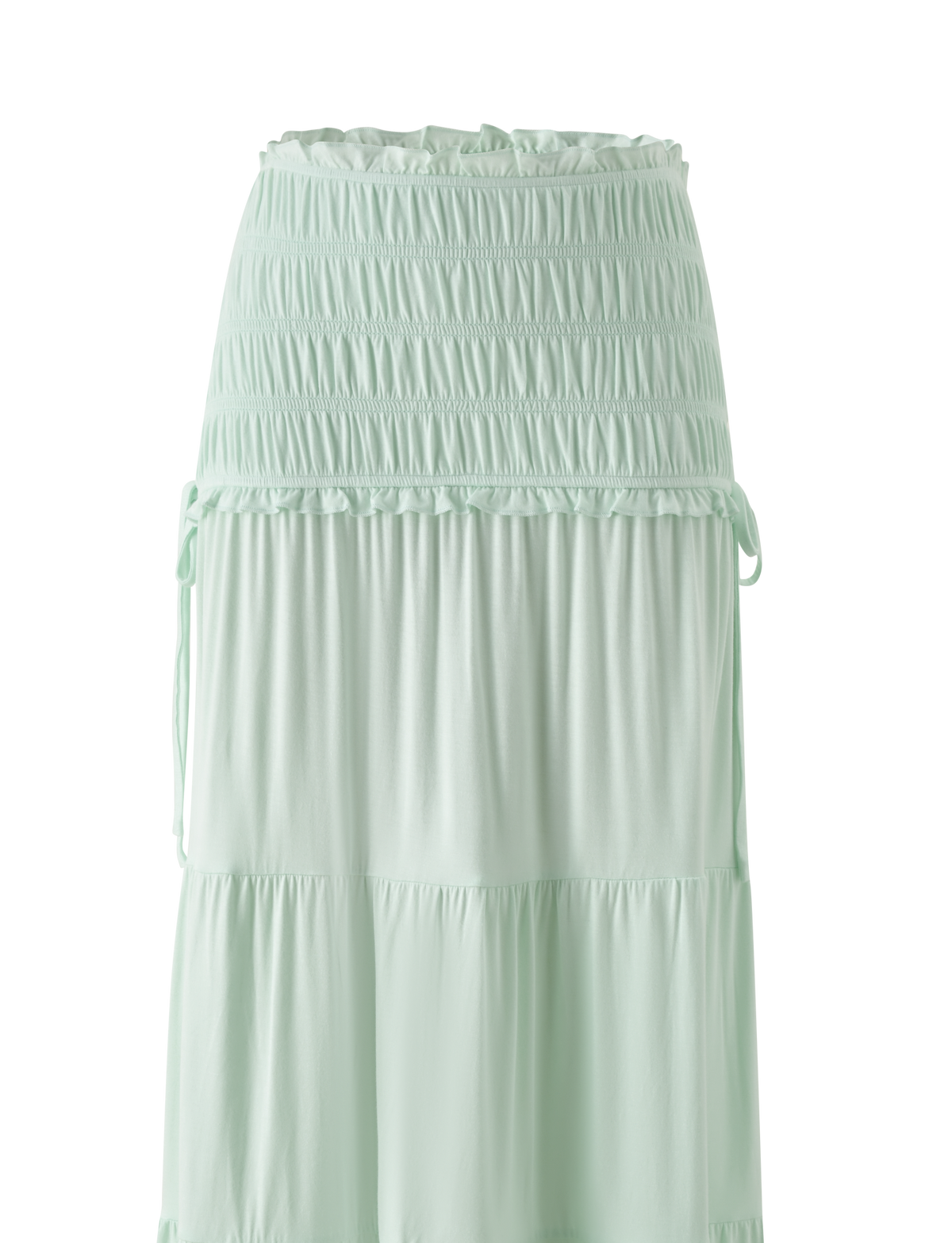 Denali Maxi Skirt in Brown Dot SOFT MINT 8