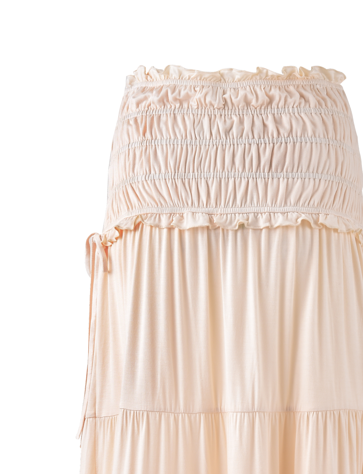 Denali Maxi Skirt in Brown Dot NEUTRAL : BONE 8
