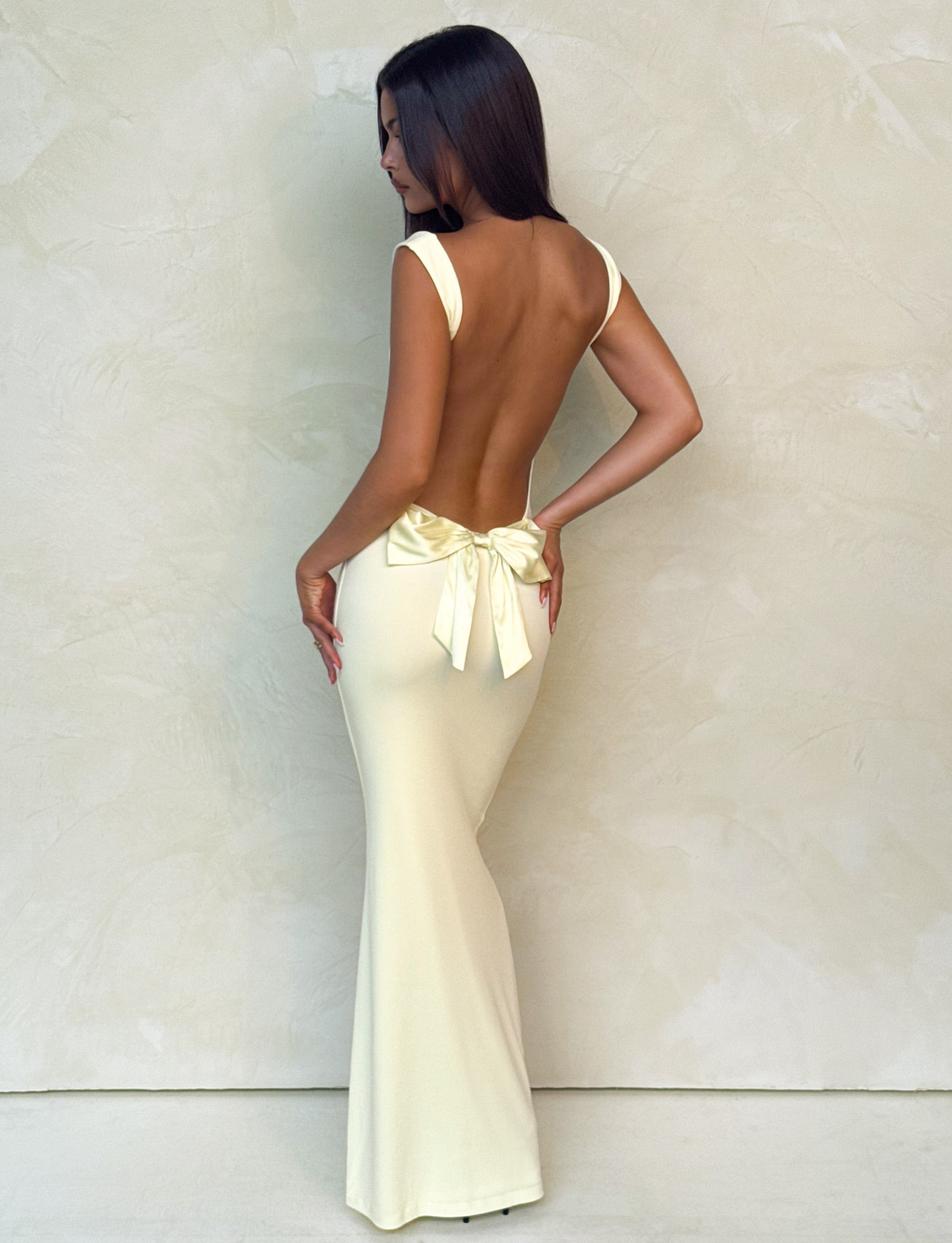 Zita Lemon Maxi Dress Lemon 1