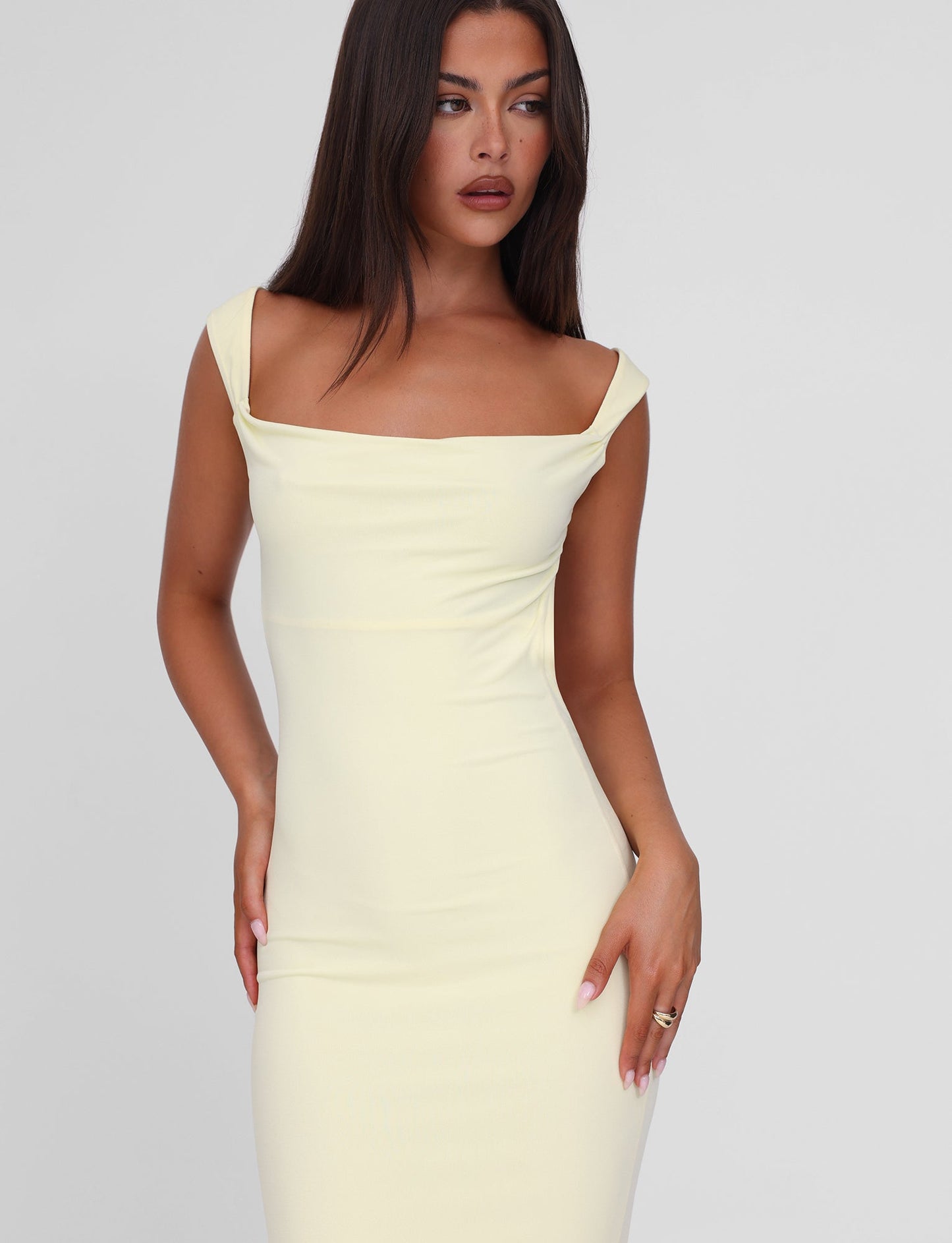 Zita Lemon Maxi Dress Black 4