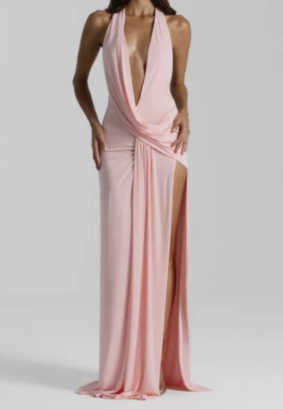 Winona Satin Gown Black 31