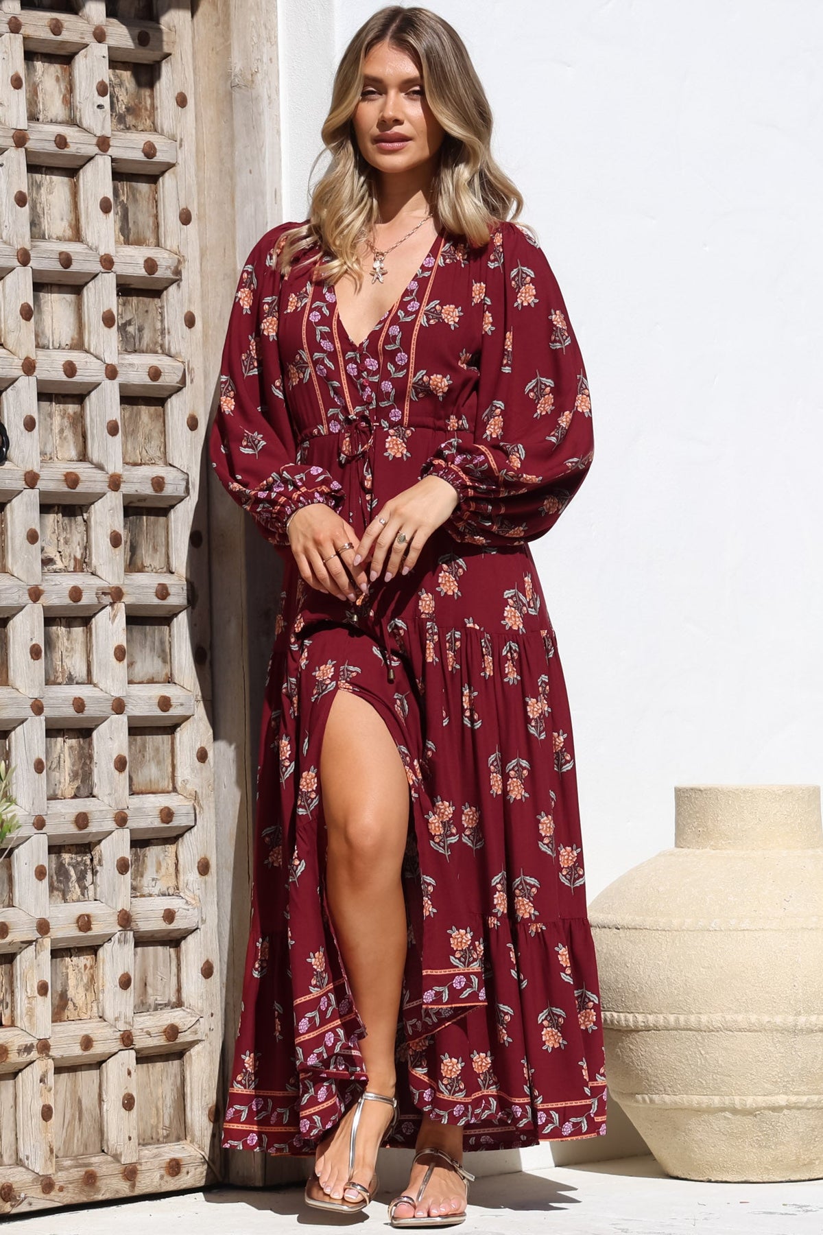 Indiana Lace Maxi Dress Multi 57