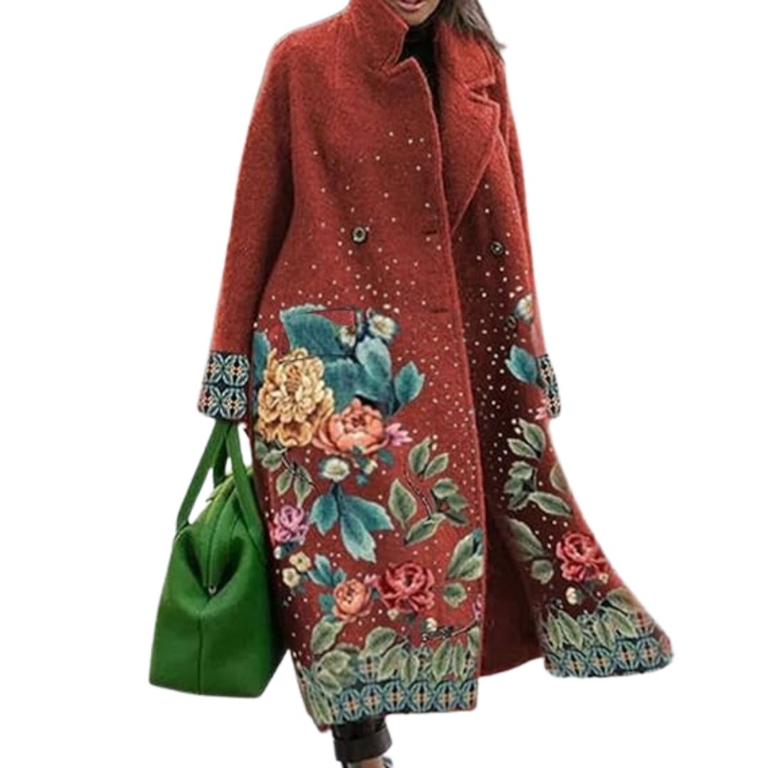 Kiara Oversized Coat Checkered pattern 7