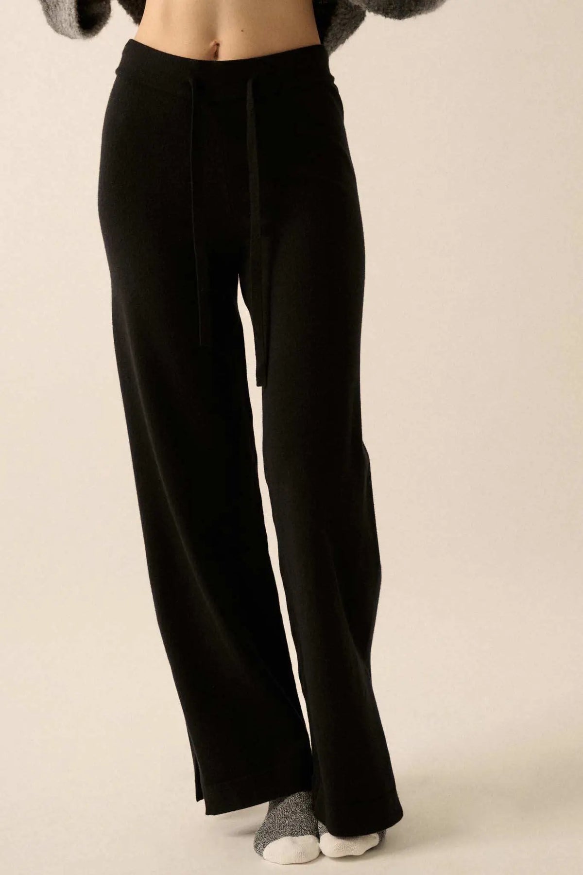 Celeste Brushed Knit Pants Mocha 3