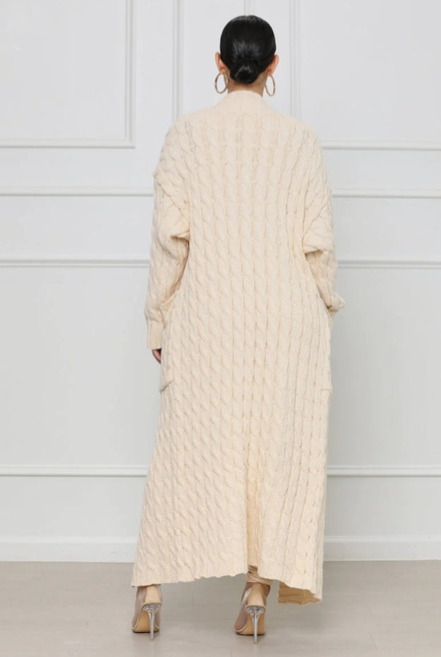 Influence Cardigan in Cream Cream 4