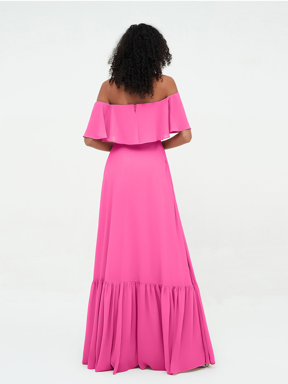 Azalea Chiffon Off-Shoulder Gown Azalea 2