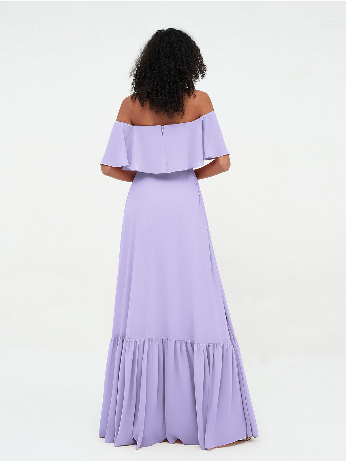 Azalea Chiffon Off-Shoulder Gown Azalea 22