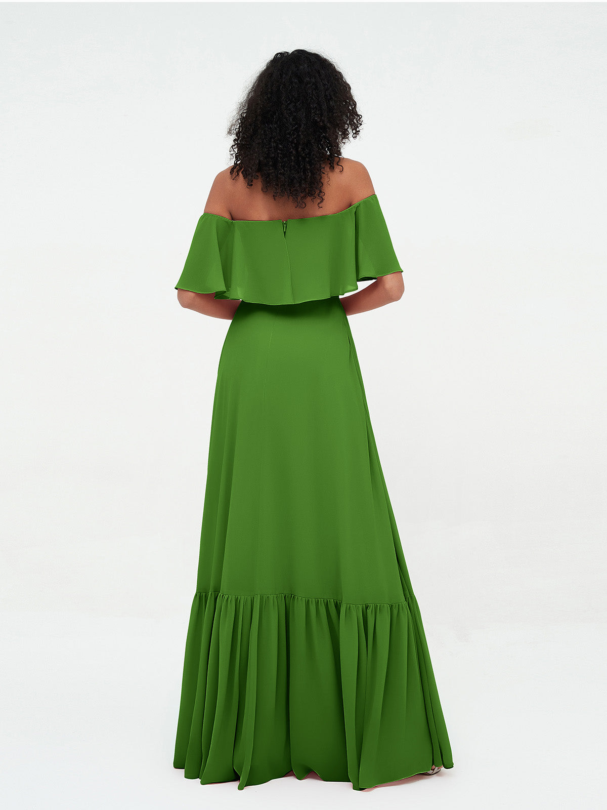 Azalea Chiffon Off-Shoulder Gown Azalea 17