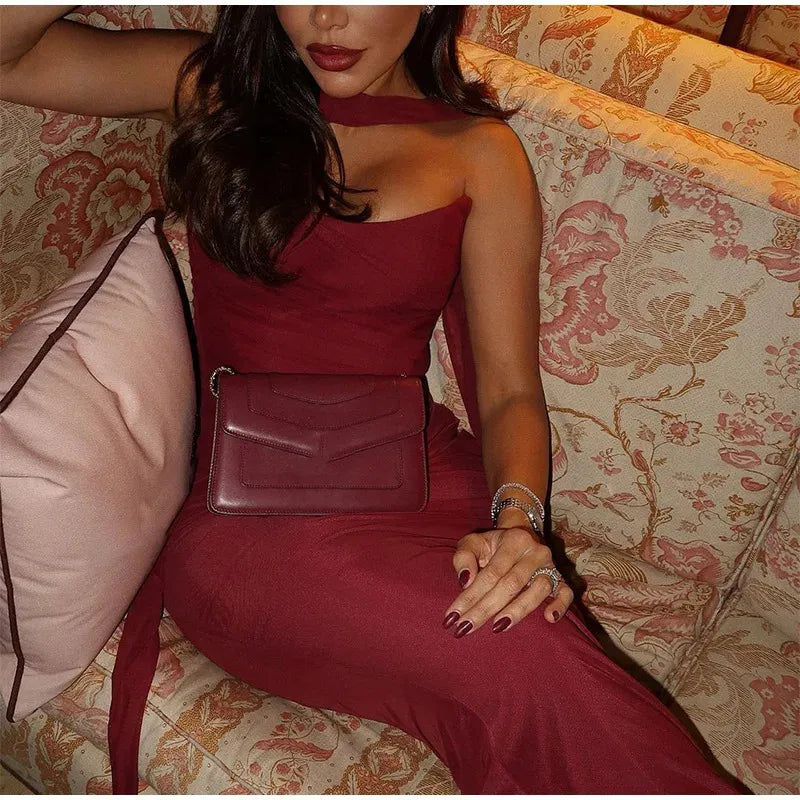 Arabella Chiffon Mermaid Dress AS PHOTO 4