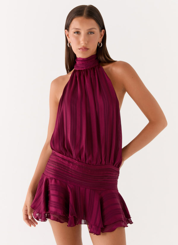 Willow Chiffon Mini Dress