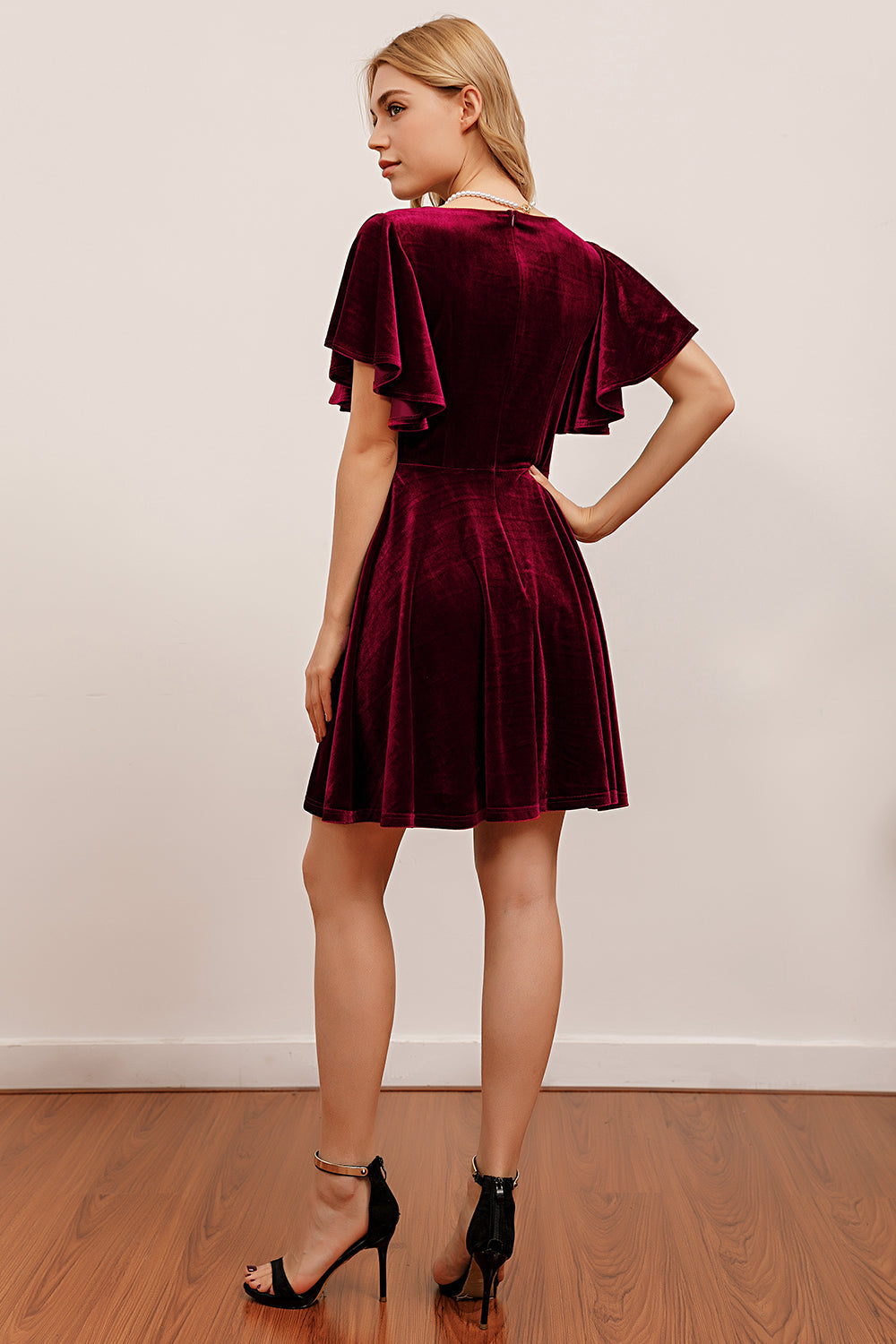 Margot Velvet Cocktail Dress Multi 7