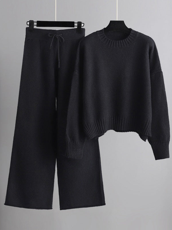 Valentina Knit High-Low Sweater COFFEE 4