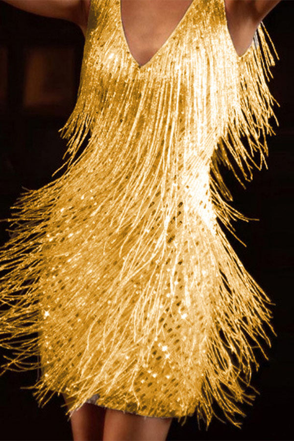 Valentina Fringe Midi Dress White 4