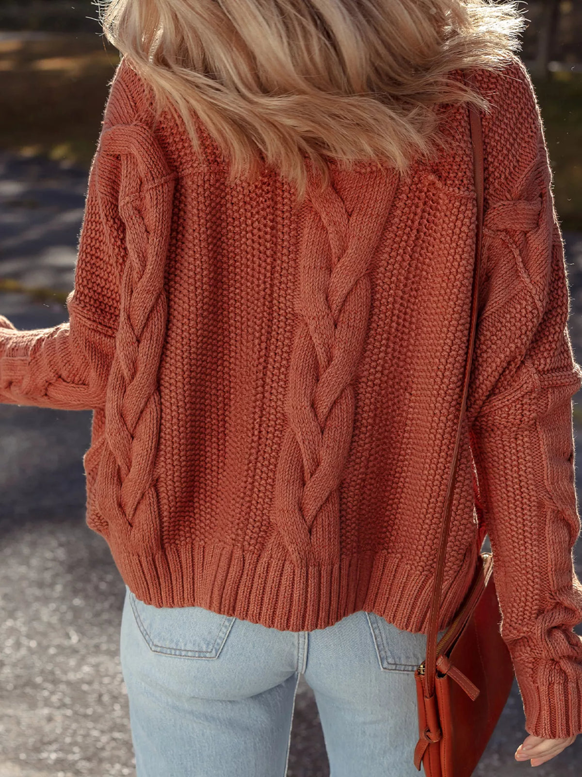Margot Cable-Knit Sweater Dress Multi 2