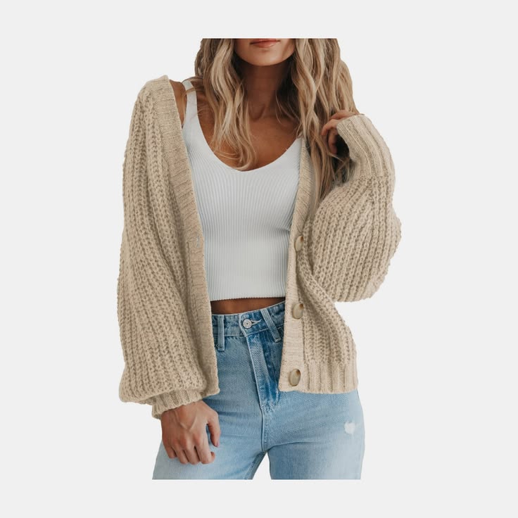 Margot Chunky Knit Cardigan Multi 1