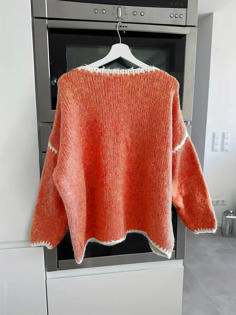 Usalda Knit Sweater Dress Khaki 8
