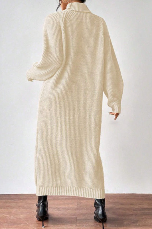 Charlotte Knit Midi Dress Beige 5