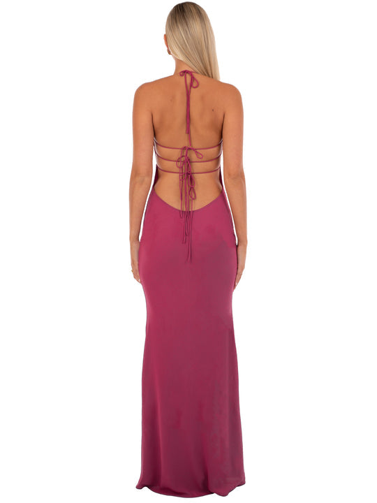 Magnolia Sequin Maxi Dress Pink 4