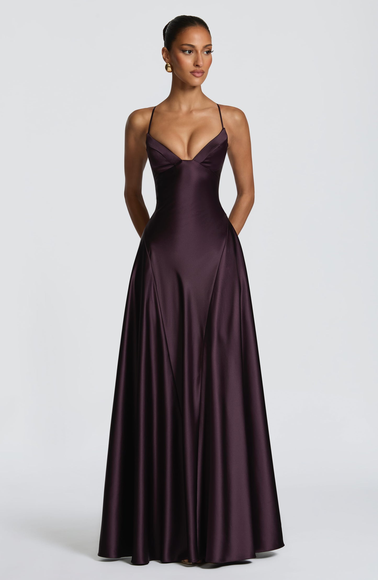 Asterin Plum Maxi Dress Plum 7