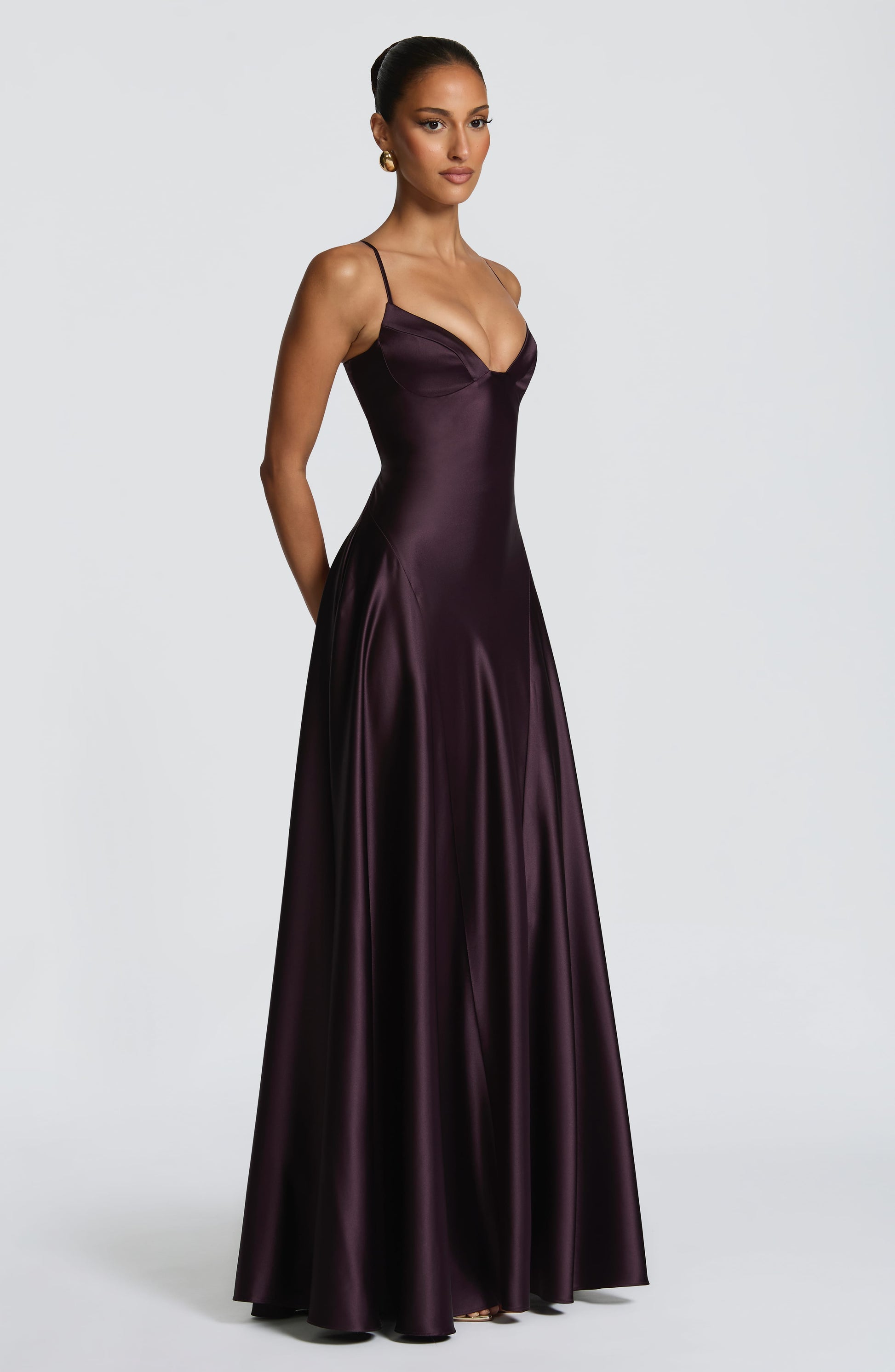 Asterin Plum Maxi Dress Plum 4