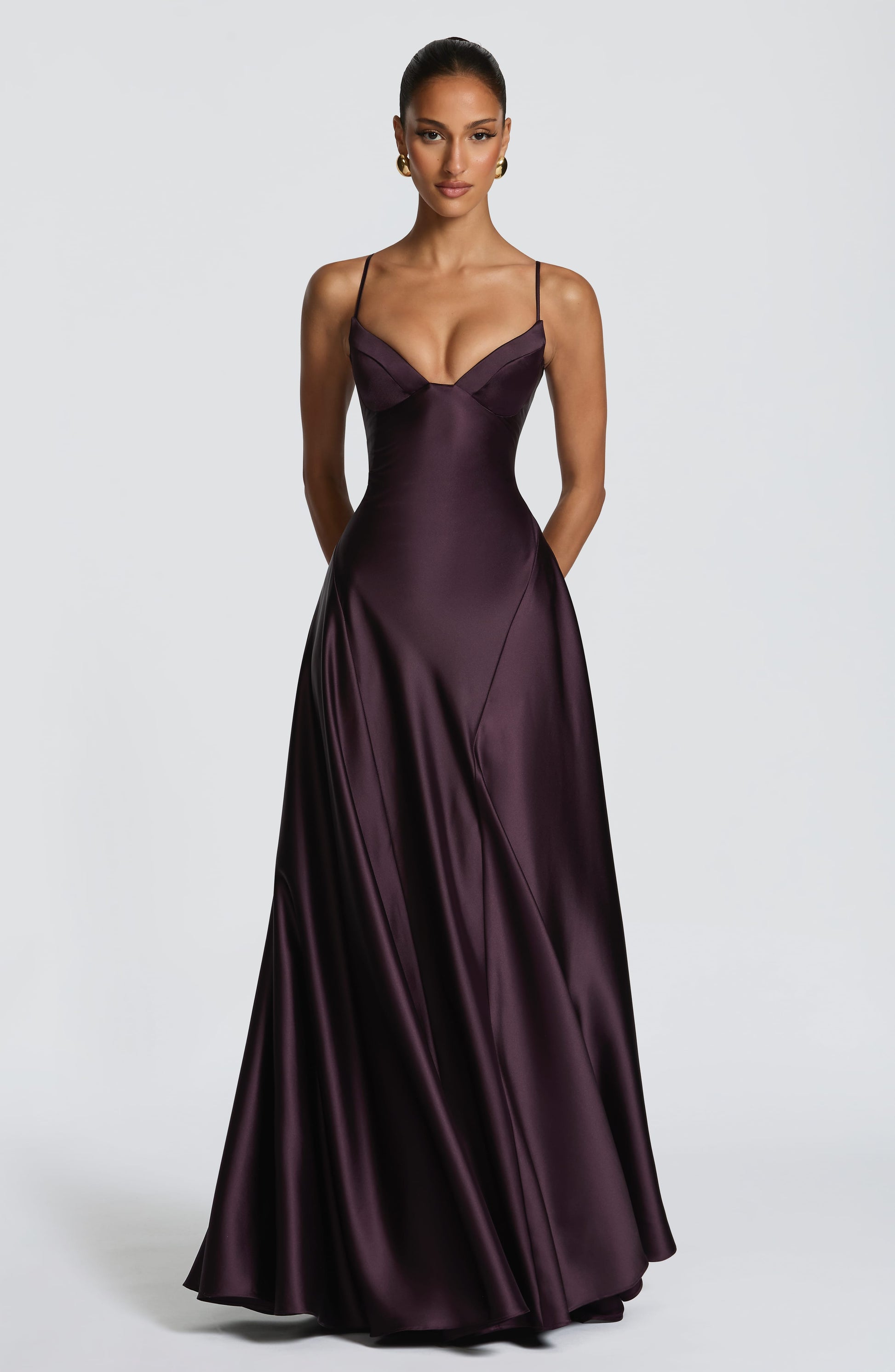 Asterin Plum Maxi Dress Plum 6
