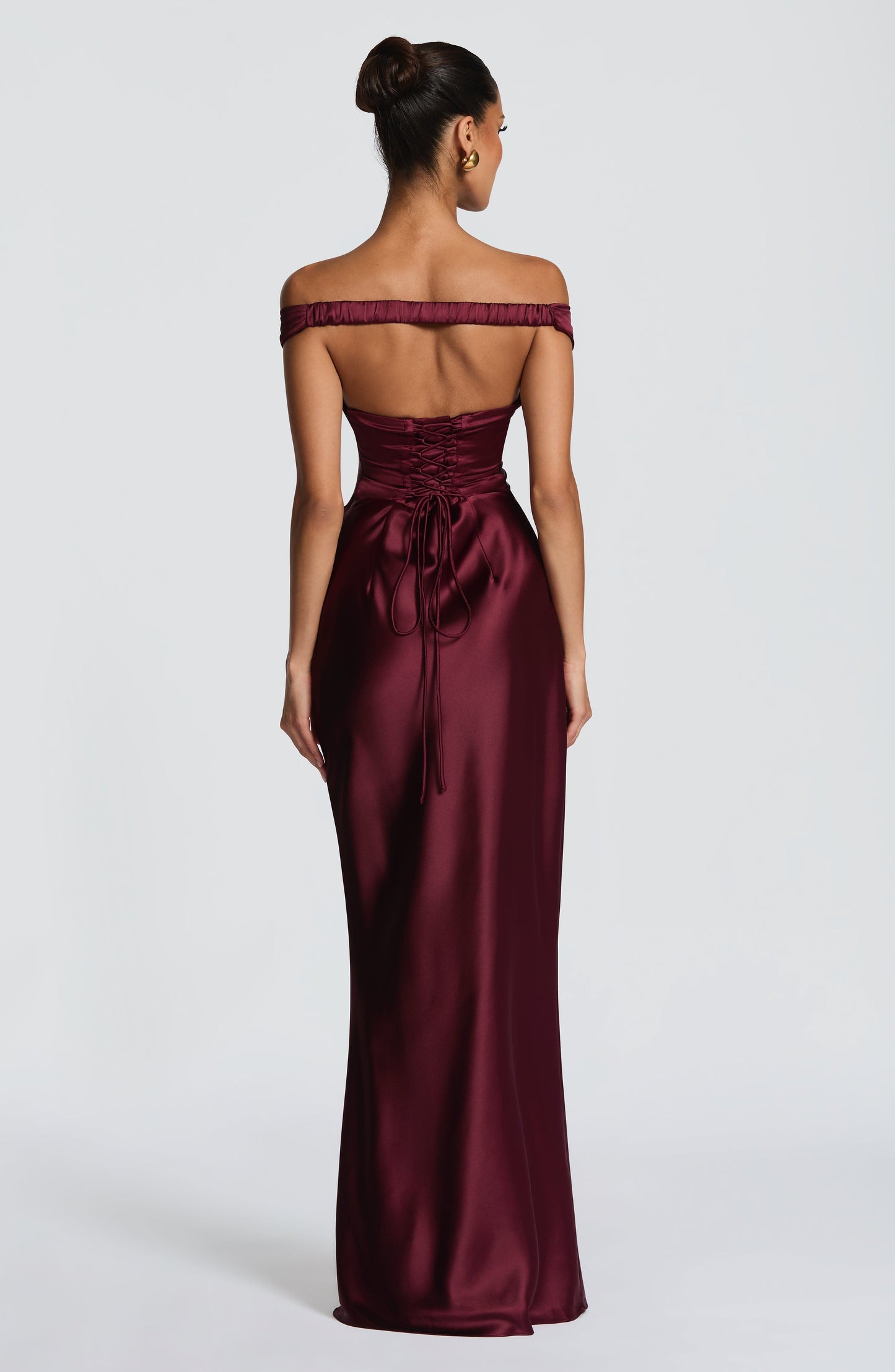 Aurelia Cherry Lacquer Maxi Dress Cherry Lacquer 2