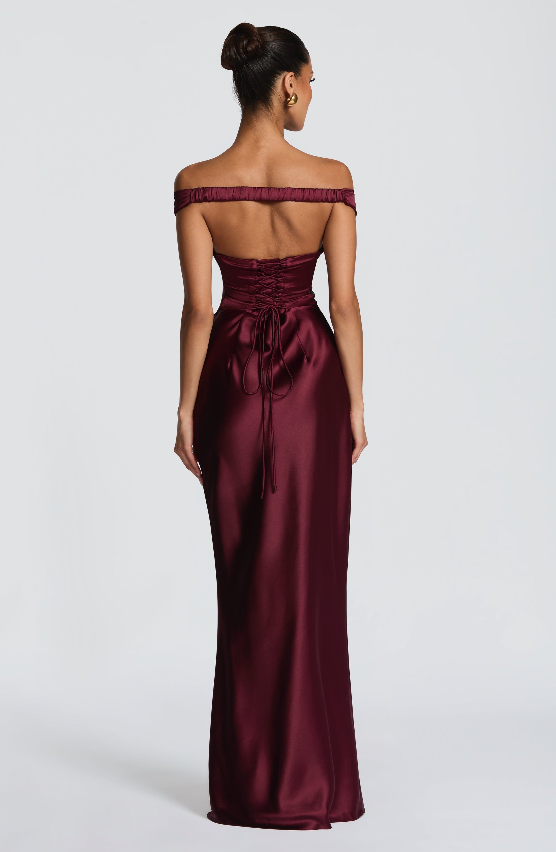 Aurelia Cherry Lacquer Maxi Dress Cherry Lacquer 2