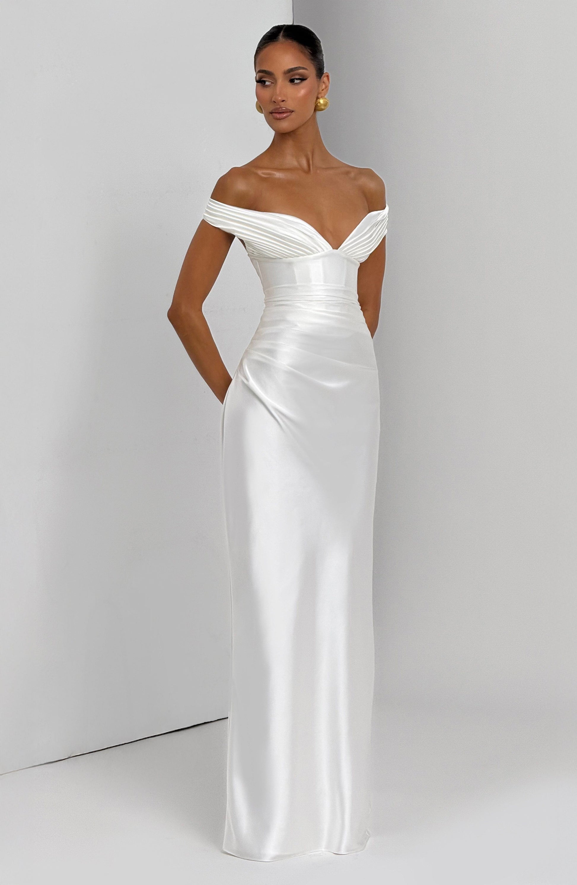 Aurelia Cherry Lacquer Maxi Dress Cherry Lacquer 12