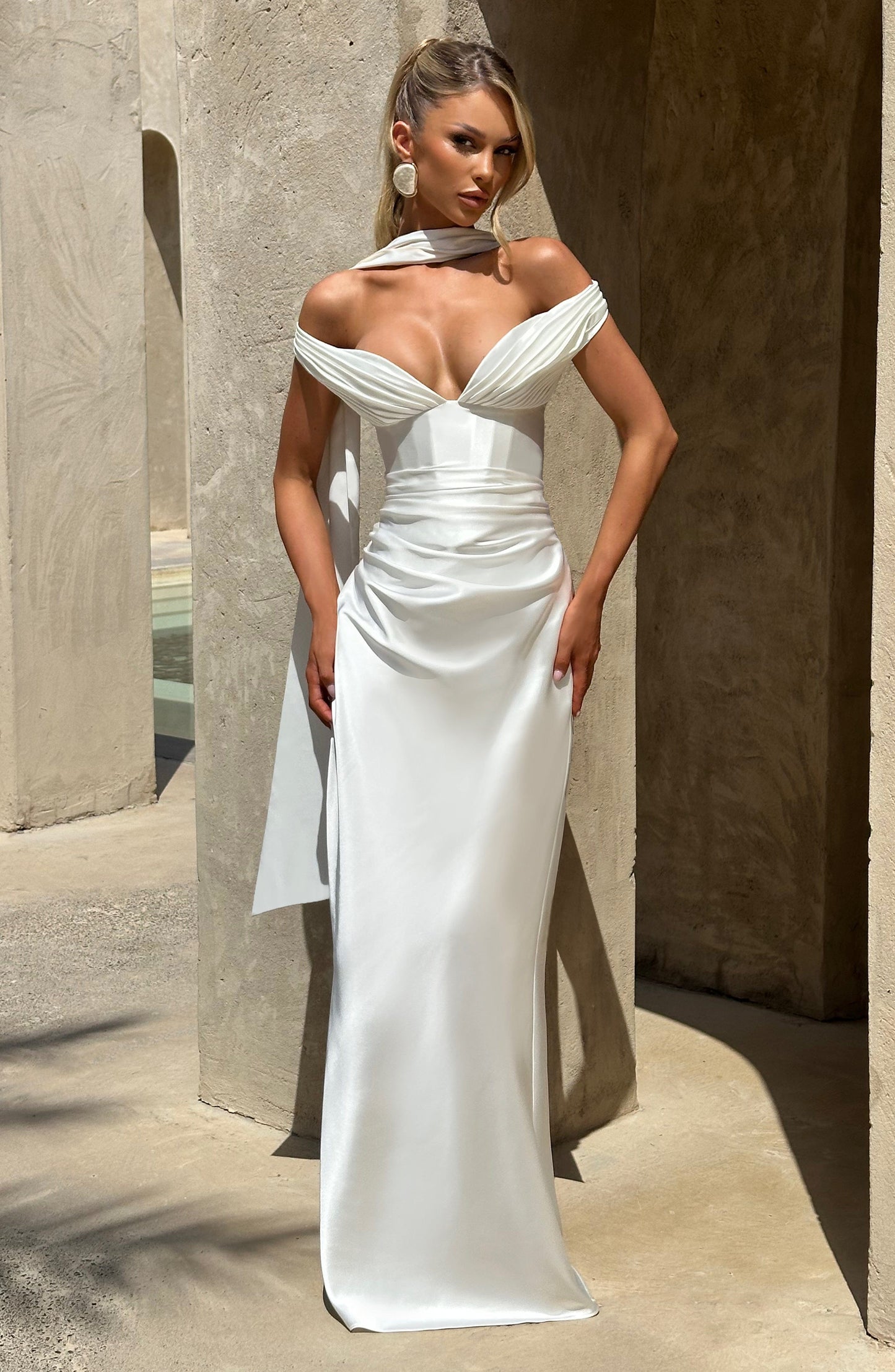 Aurelia Cherry Lacquer Maxi Dress Cherry Lacquer 13