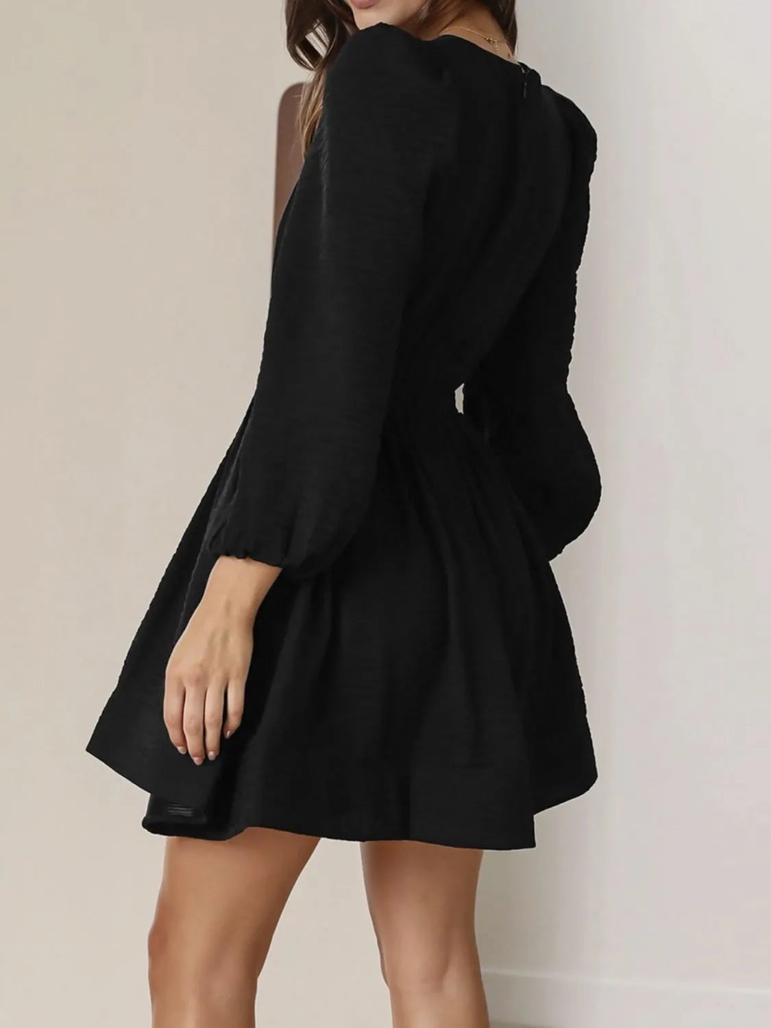 Violetta Ruched V-Neck Dress Multi 24
