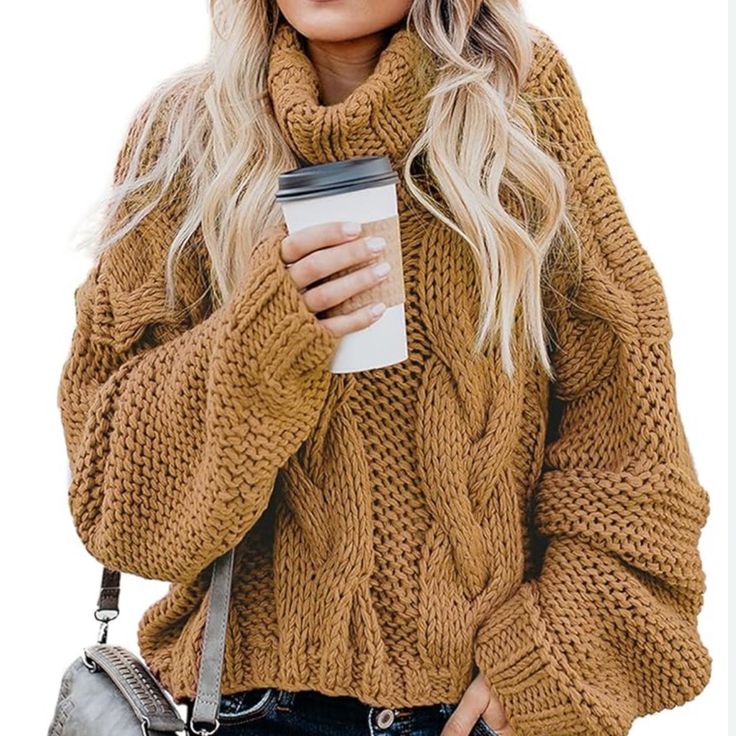 Margot Cable Knit Sweater Chocolate 1