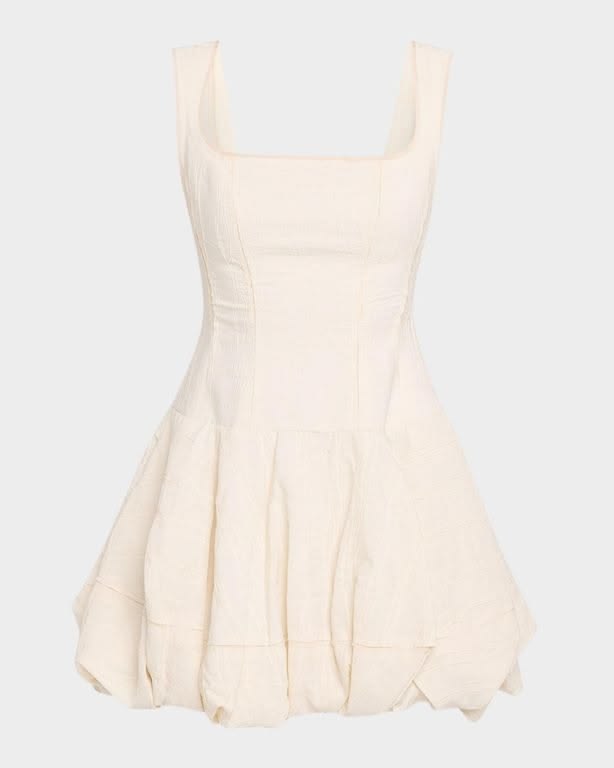 Nattie Bubble Mini Dress Multi 1