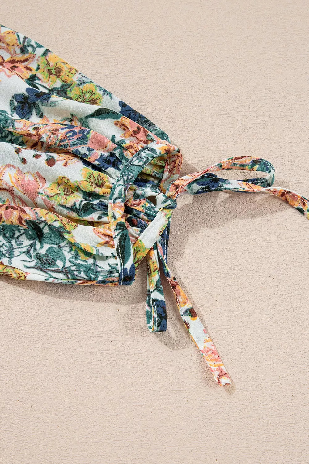 Isadora Floral Ruffle Mini Dress Floral 9