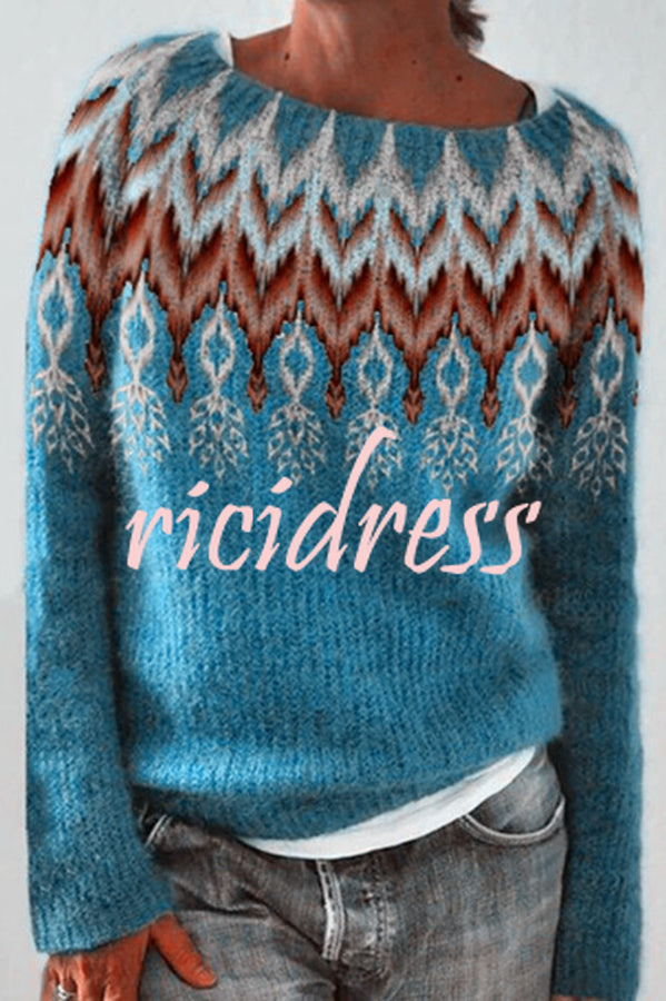 Maia Knit Sweater Multi 7