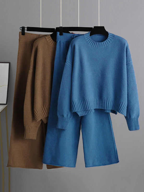 Valentina Knit High-Low Sweater COFFEE 8